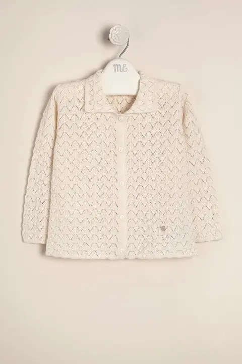 Saco de algodón calado con cuello Nicolle BB