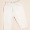 Pantalon de punto roma con terminacion de gasa Paz