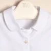 Camisa de poplín de algodón Julia