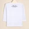 Remera de algodón estampado World