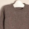 Sweater melange-jaspeado Wool with cotton