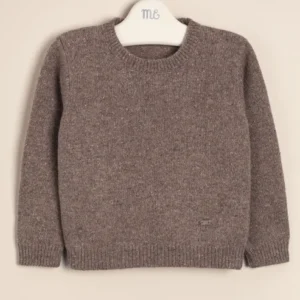 Sweater melange-jaspeado Wool with cotton