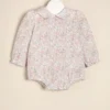 Body de gasa de algodon con cuello estampado exclusivo Paz