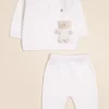 Conjunto de sweater con bolsillito y pantalon Tedy
