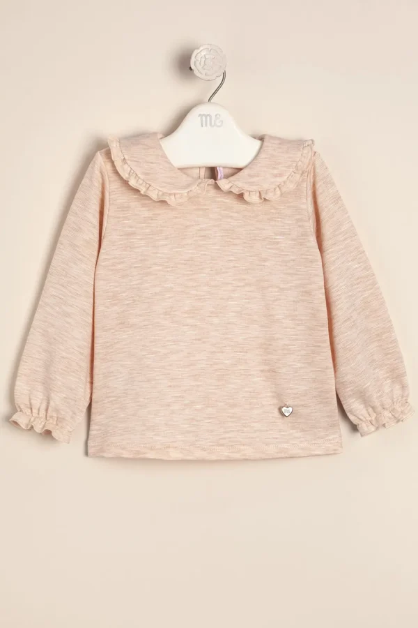 Remera de rustico con cuello Gala