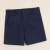 Bermuda en gabardina de algodón con cierre, cintura ajustable y bolsillo trasero Riley