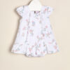 Body vestido de algodón estampado exclusivo Ramitos