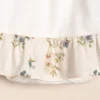 Body vestido de algodón combinado con poplin estampado exclusivo Anna