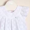 Enterito de broderie de algodón con dije de nacar Anto