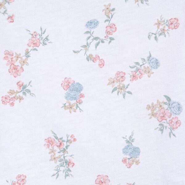 Jardinero de algodón estampado exclusivo Ramitos