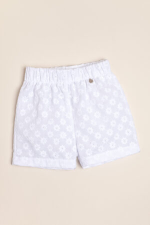 Shorcito de broderie de algodón Anto