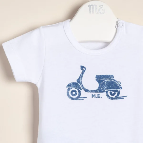 Body de algodón estampado Vespa