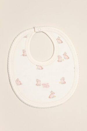Babero de algodón Pima estampado Doudou (origen Peru)