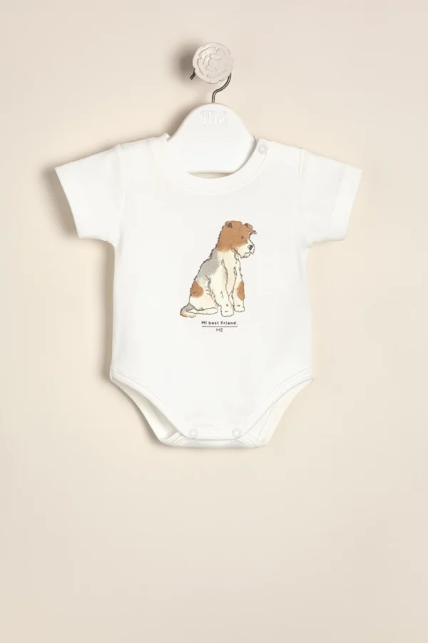 Body de algodón estampado Schnauzer