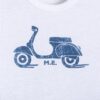 Conjunto de algodón estampado Vespa