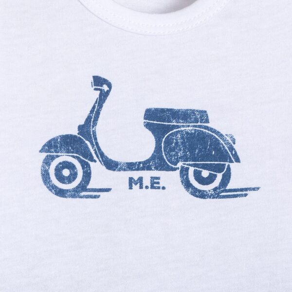 Conjunto de algodón estampado Vespa