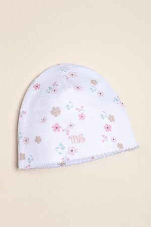 Gorrito de algodón Pima estampado Fiorella (origen Peru)