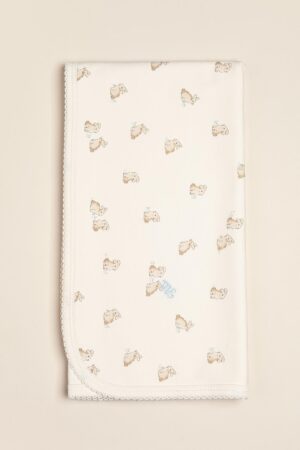 Manta de algodón Pima estampado Doudou (origen Peru)