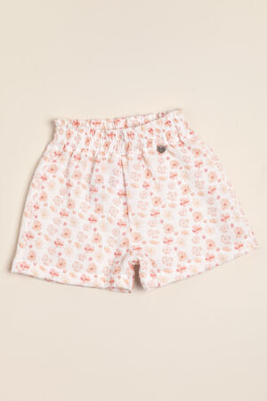 Short de gasa doble de algodón estampado exclusivo Corine