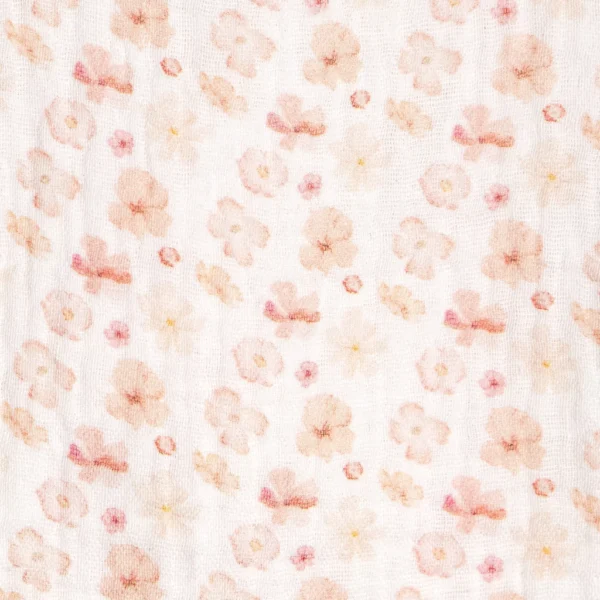 Vestido de gasa doble de algodón estampado exclusivo Corine