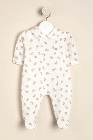 Enterito de algodón con cuello liberty Lilí