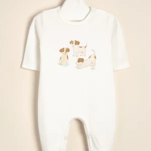 Enterito de interlock Pima estampado Puppy