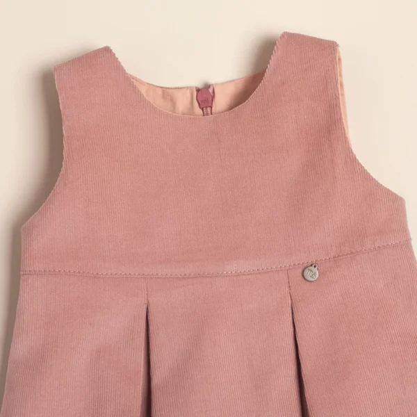 Jumper de corderoy de algodón forrado Jazmín