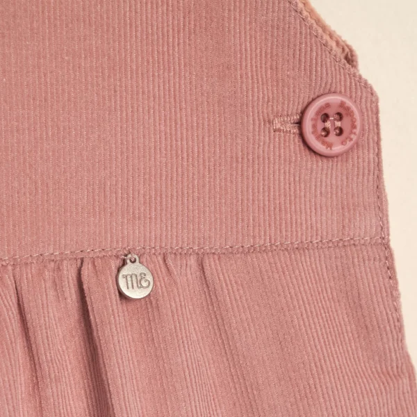 Jardinero de corderoy de algodón forrado Jazmin