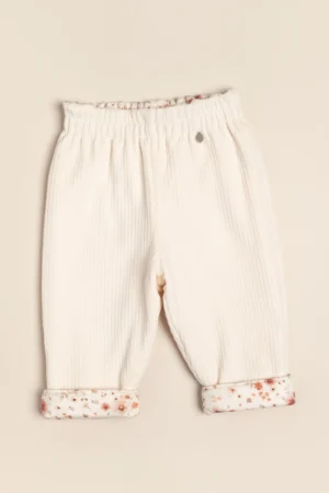 Pantalón de plush acanalado reversible liberty Sophie