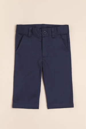 Pantalón de gabardina de algodón con bolsillo ojal Ezequiel