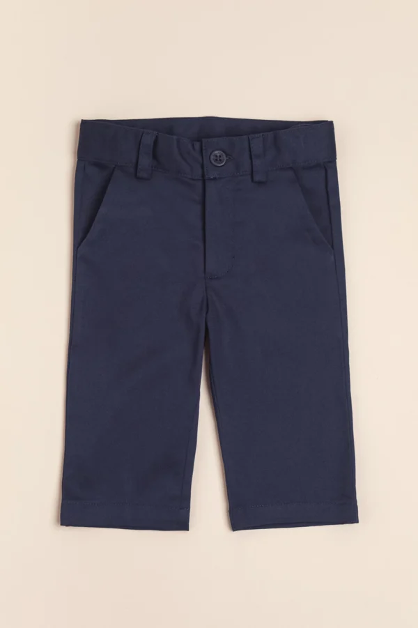 Pantalón de gabardina de algodón con bolsillo ojal Ezequiel