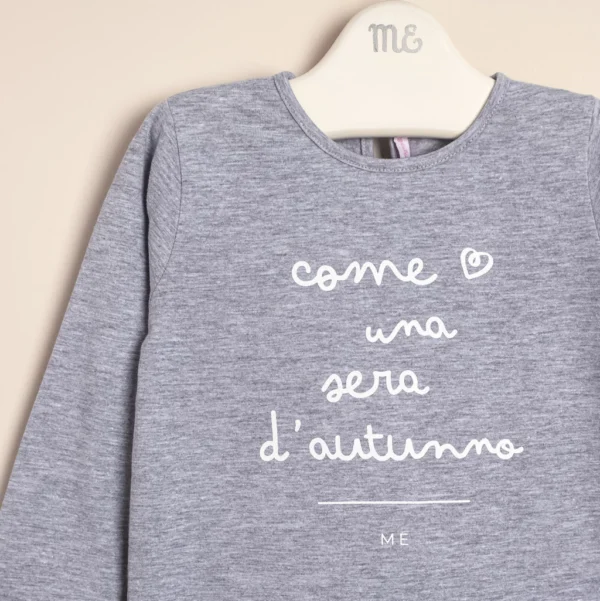 Remera de algodón estampada Autonno