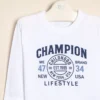 Remera de algodón estampada Champion