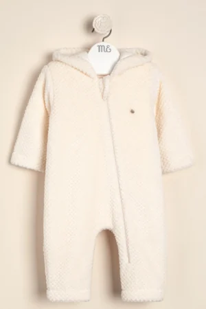 Astronauta de pielcita forrado con interlock de algodón PIMA Fluffy