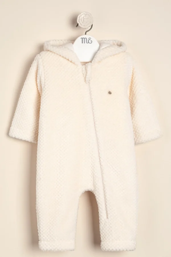 Astronauta de pielcita forrado con interlock de algodón PIMA Fluffy