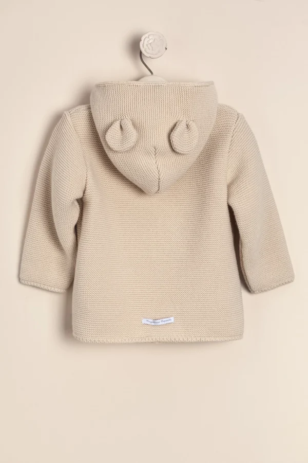 Campera Santa clara con orejitas forrada con pielcita nube